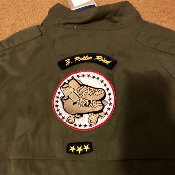 Zara Trafaluc Patch Military Style Shirt Jacket - Picture 5 of 7